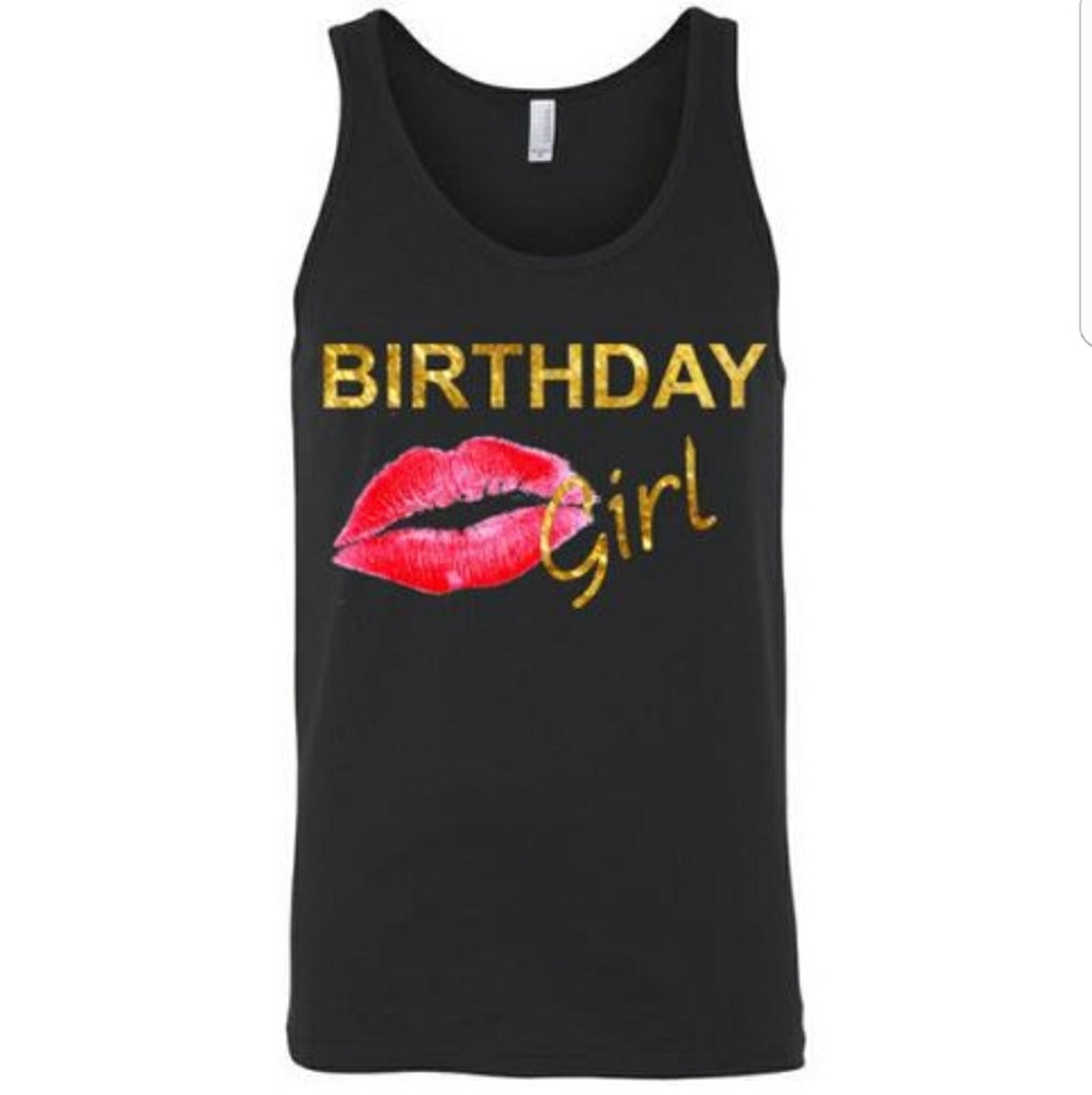 Birthday Girl Party Tank Top Unisex